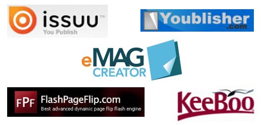Roundup of online digital media publishing- flip books: useful tools and pros/cons of each 